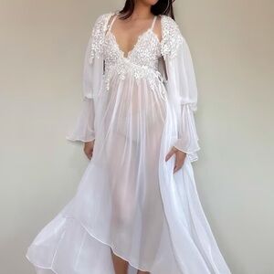 Jonquil Diane Samandi for Neiman Marcus Lace Nightgown